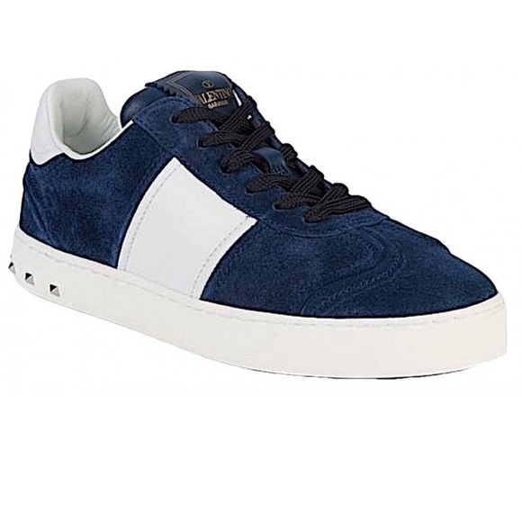 💙✨ VALENTINO GARVANI Suede Flycrew Sneakers✨💙NWOT•$895 - Picture 1 of 10